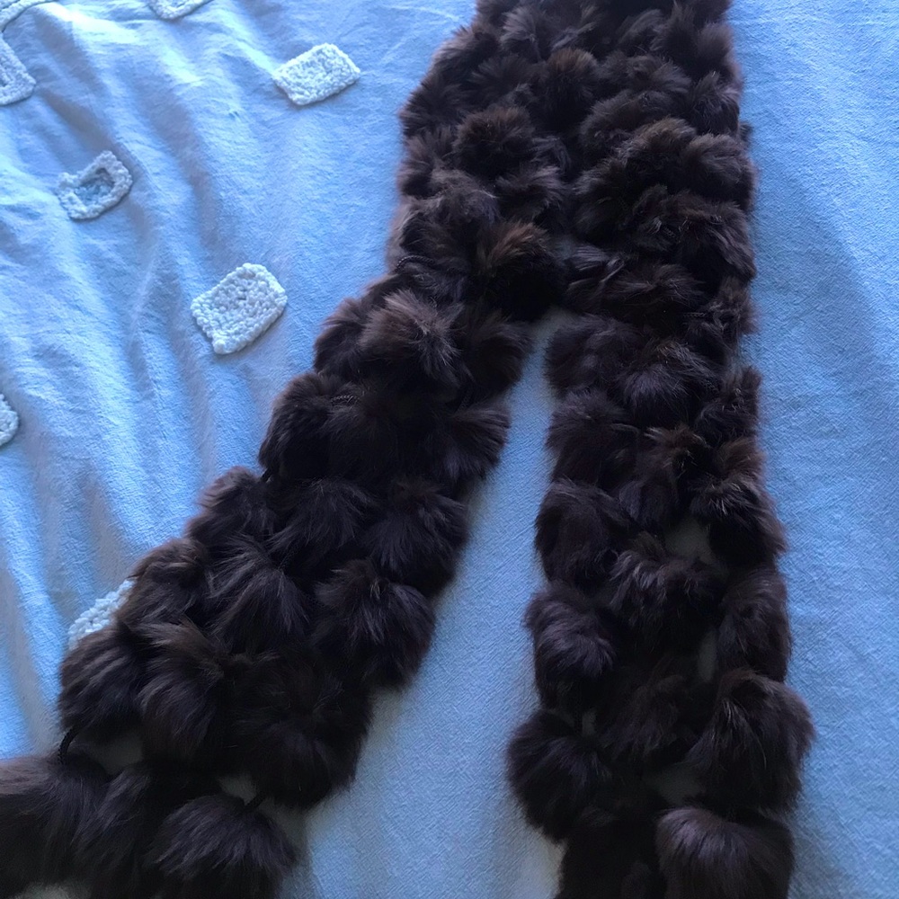 Rabbit fur Scarf